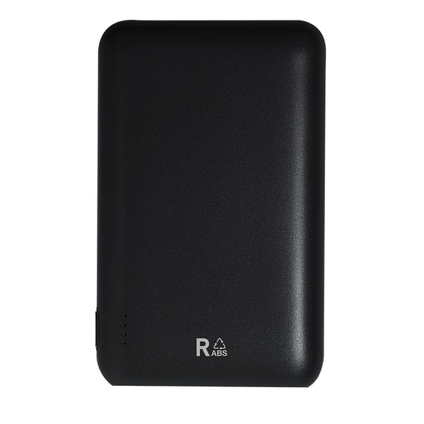 Power Bank Telkax nero - personalizzabile con logo