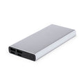 Power Bank Tornad color argento - personalizzabile con logo