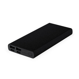 Power Bank Tornad nero - personalizzabile con logo