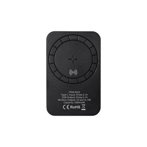 Power Bank Vekmar nero - personalizzabile con logo