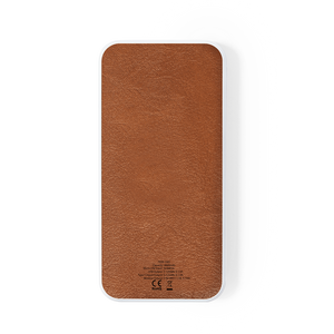 Power Bank Yerry RCS marrone - personalizzabile con logo