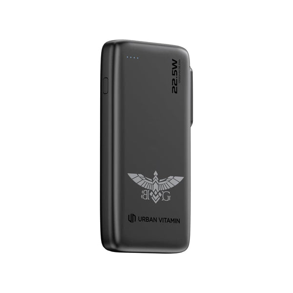 Powerbank 10.000mah 20W Urban Vitamin Emeryville nero - personalizzabile con logo