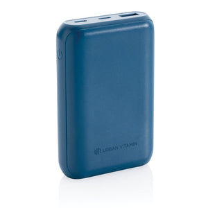 Powerbank 10.000mAh con PD Urban Vitamin Alameda blu - personalizzabile con logo