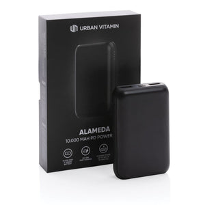 Powerbank 10.000mAh con PD Urban Vitamin Alameda - personalizzabile con logo