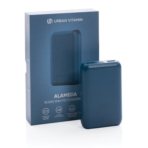 Powerbank 10.000mAh con PD Urban Vitamin Alameda - personalizzabile con logo