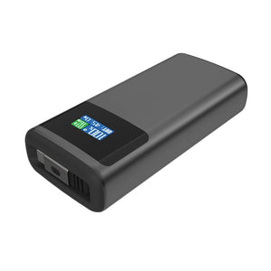 Powerbank 10000 mAh Quantum PD 45W RCS con schermo grigio - personalizzabile con logo