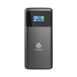 Powerbank 10000 mAh Quantum PD 45W RCS con schermo grigio - personalizzabile con logo