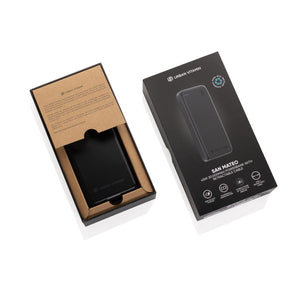 Powerbank 20.000mah 45W Urban Vitamin San Mateo nero - personalizzabile con logo
