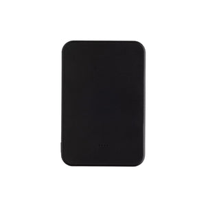 Powerbank 5.000 mAh Boostcore con type C in rABS RCS nero - personalizzabile con logo