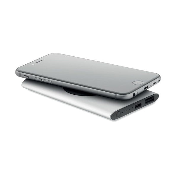 Powerbank 5000mAh 15W alu riciclato - personalizzabile con logo