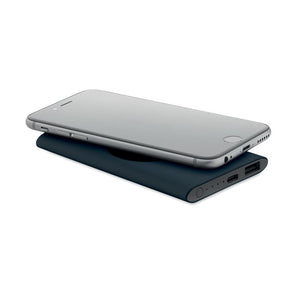 Powerbank 5000mAh 15W alu riciclato - personalizzabile con logo