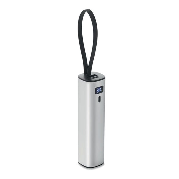 Powerbank 5000mAh PD 20W Color  Color argento - personalizzabile con logo