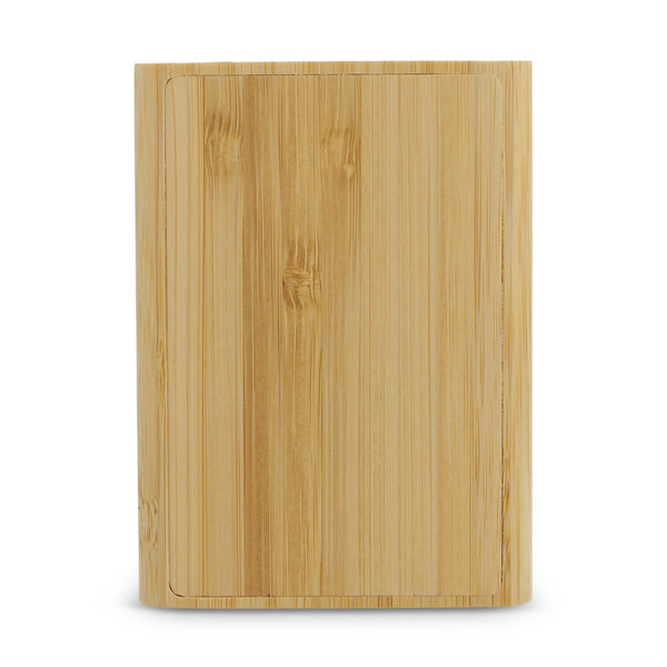 Powerbank Bamboo 5000 mAh natural - personalizzabile con logo