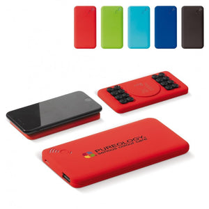 Powerbank blade wireless con ventose 4000mAh - personalizzabile con logo