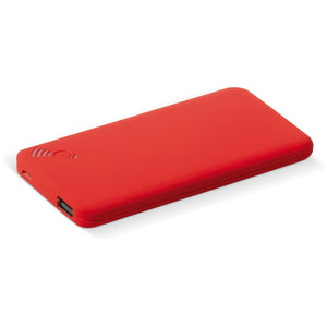 Powerbank blade wireless con ventose 4000mAh Rosso - personalizzabile con logo