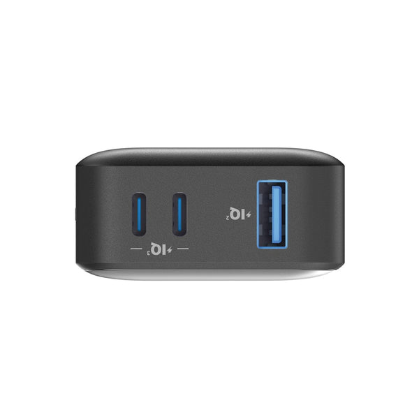 Powerbank da 10.000 mAh 30W Anker PowerCore nero - personalizzabile con logo