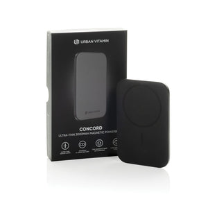 Powerbank da 3000 mAh ultra fine Urban Vitamin Concord RCS - personalizzabile con logo