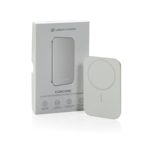 Powerbank da 3000 mAh ultra fine Urban Vitamin Concord RCS - personalizzabile con logo