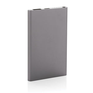 Powerbank da 4000 mAh in pla/alu riciclati RCS con Type-C - personalizzabile con logo