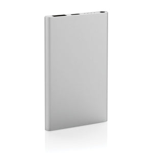 Powerbank da 4000 mAh in pla/alu riciclati RCS con Type-C - personalizzabile con logo