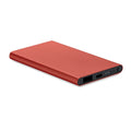 Powerbank da 4000mAh tipo C bordeaux - personalizzabile con logo