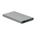 Powerbank da 4000mAh tipo C grigio - personalizzabile con logo