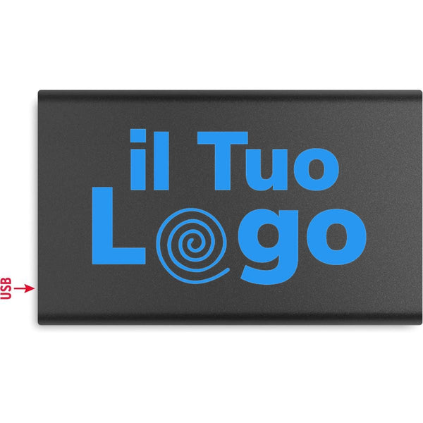 Powerbank da 4000mAh tipo C - personalizzabile con logo