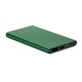 Powerbank da 4000mAh tipo C verde - personalizzabile con logo