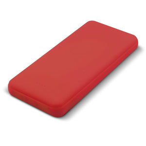 Powerbank Elite 10.000mAh Rosso - personalizzabile con logo