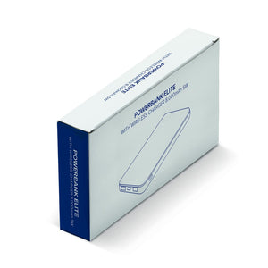 Powerbank Elite con caricabatterie wireless 8.000mAh 5W - personalizzabile con logo