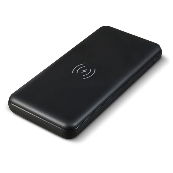 Powerbank Elite con caricabatterie wireless 8.000mAh 5W Nero - personalizzabile con logo