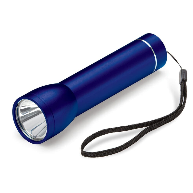 Powerbank Flashlight 2200mAh blu navy - personalizzabile con logo