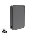 Powerbank magnetica 10.000mAh Quantum ultra veloce 25W RCS grigio - personalizzabile con logo