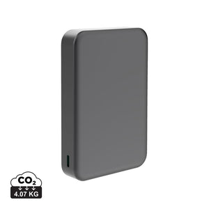 Powerbank magnetica 10.000mAh Quantum ultra veloce 25W RCS grigio - personalizzabile con logo