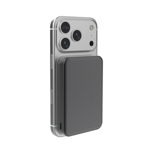 Powerbank magnetica 10.000mAh Quantum ultra veloce 25W RCS grigio - personalizzabile con logo