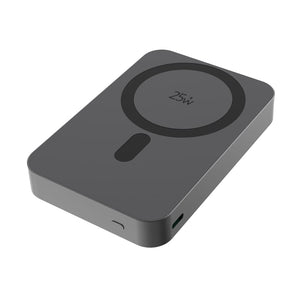 Powerbank magnetica 10.000mAh Quantum ultra veloce 25W RCS grigio - personalizzabile con logo