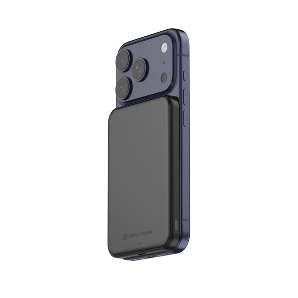 Powerbank magnetica 5000 mAh Qi2.2 25W Urban Vitamin Pomona - personalizzabile con logo
