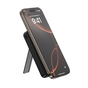 Powerbank magnetica 5in1 Urban Vitamin Delano 10000mAh 20W nero - personalizzabile con logo
