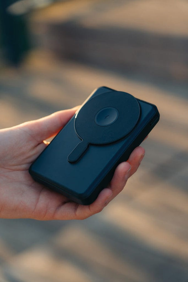 Powerbank magnetica 5in1 Urban Vitamin Delano 10000mAh 20W nero - personalizzabile con logo