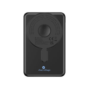 Powerbank magnetica 5in1 Urban Vitamin Delano 10000mAh 20W nero - personalizzabile con logo