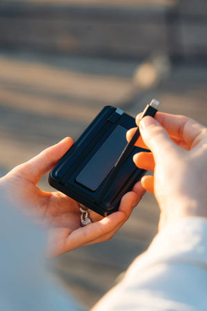 Powerbank magnetica 5in1 Urban Vitamin Delano 10000mAh 20W nero - personalizzabile con logo