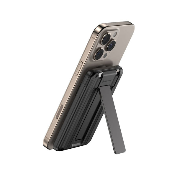 Powerbank magnetica 5in1 Urban Vitamin Redwood 5000mAh 20W nero - personalizzabile con logo