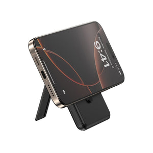 Powerbank magnetica 5in1 Urban Vitamin Redwood 5000mAh 20W nero - personalizzabile con logo