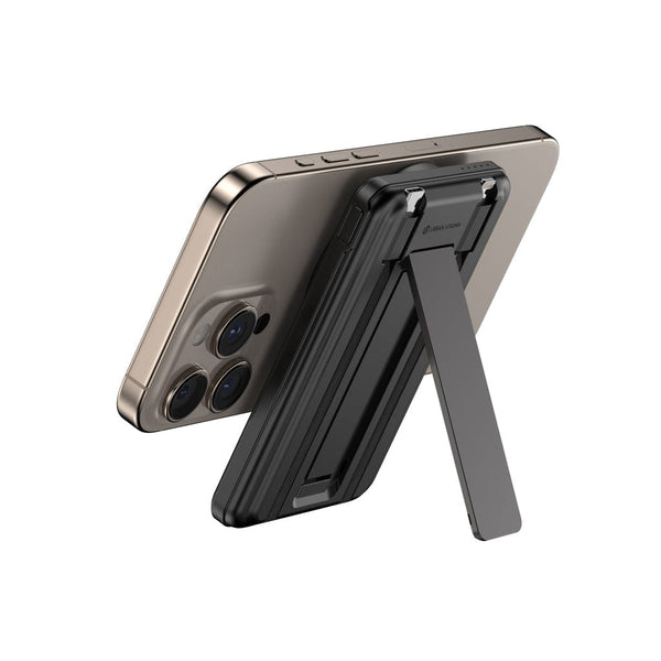 Powerbank magnetica 5in1 Urban Vitamin Redwood 5000mAh 20W nero - personalizzabile con logo