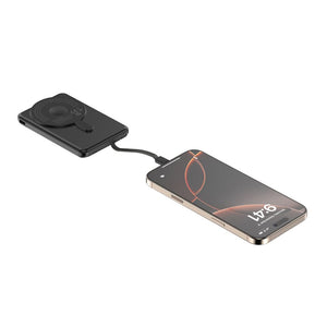 Powerbank magnetica 5in1 Urban Vitamin Redwood 5000mAh 20W nero - personalizzabile con logo