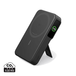 Powerbank magnetica da 10.000 mAh Anker MagGo QI2 nero - personalizzabile con logo