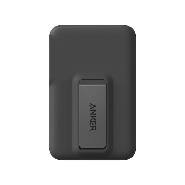 Powerbank magnetica da 10.000 mAh Anker MagGo QI2 nero - personalizzabile con logo