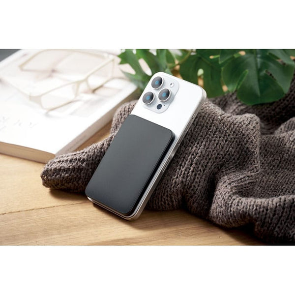 Powerbank magnetico da 20W Nero - personalizzabile con logo