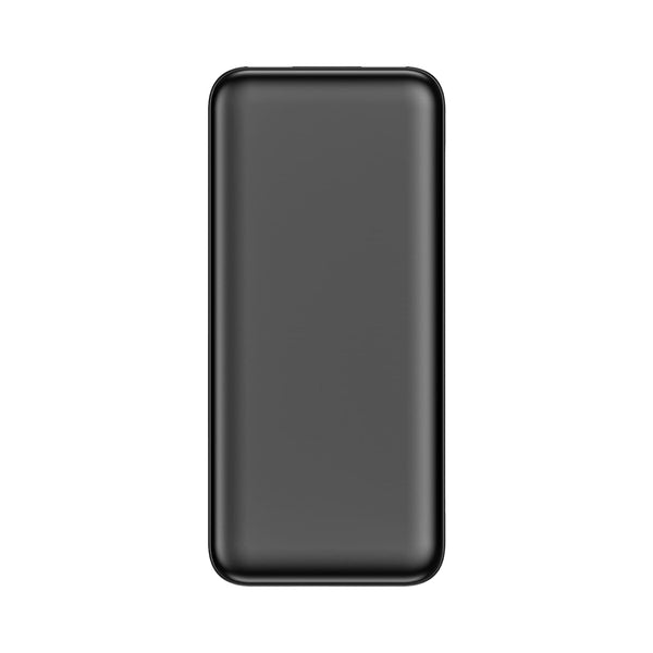 Powerbank Nolu con display LED 10.000 mAh Nero - personalizzabile con logo