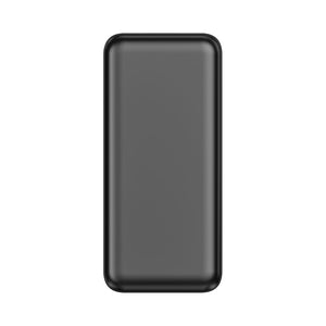 Powerbank Nolu con display LED 20000 mAh Nero - personalizzabile con logo